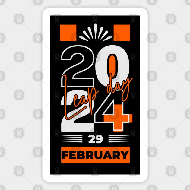 Leap Day 2024 29 February Sticker by NorseMagic